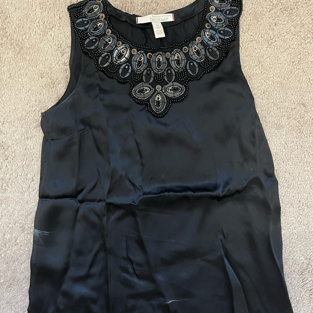 Stunning EUC Banana Republic heritage shell sz XS